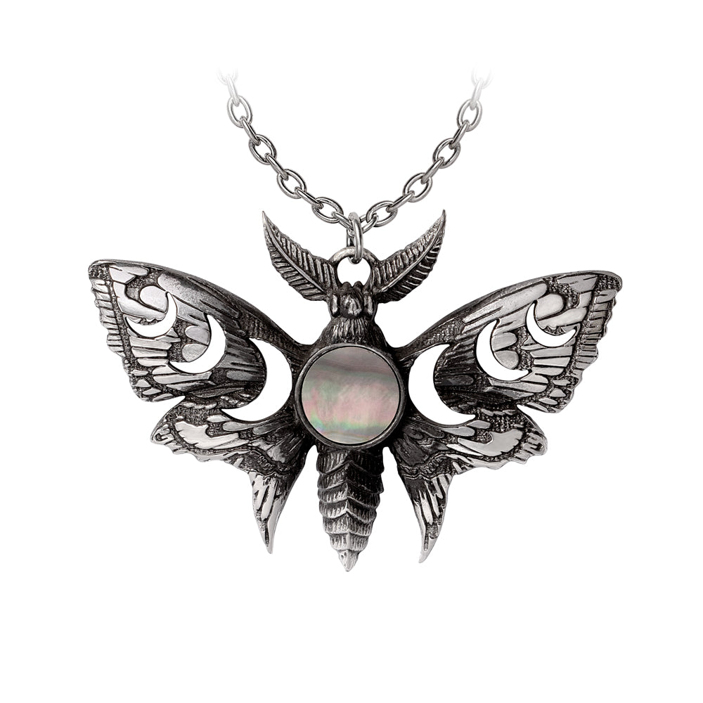 Alchemy Gothic Lunar Moth Necklace only – Gothic Spirit