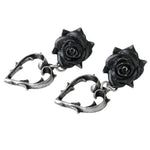 Alchemy Gothic Wounded Love Pair of Earrings