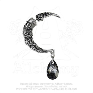 Alchemy Gothic Rosemoon Faux Ear Stretcher Earring from Gothic Spirit