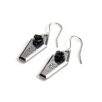Alchemy Gothic RIP Rose Pair of Earrings from Gothic Spirit
