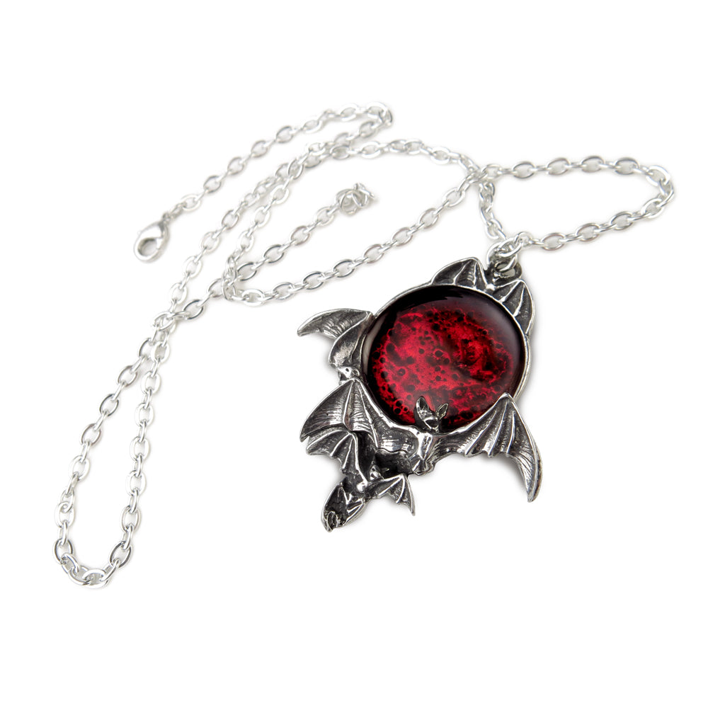 Alchemy Gothic Blood Moon Pendant– Gothic Spirit