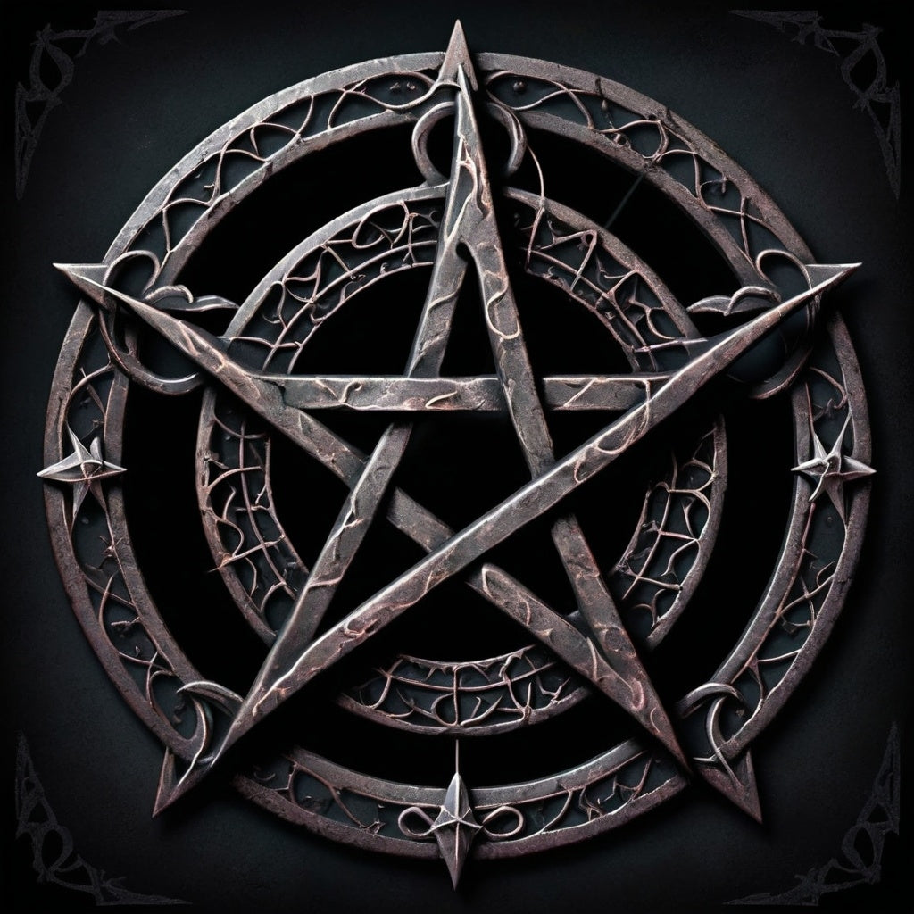 The Pentagram: Used Extensively in Gothic Jewellery