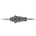 Alchemy Gothic Hex Coffin Bracelet