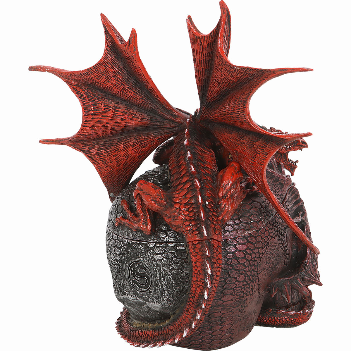 Serpent Infection gothic Storage Pot in Black by Spiral Clothing from the back