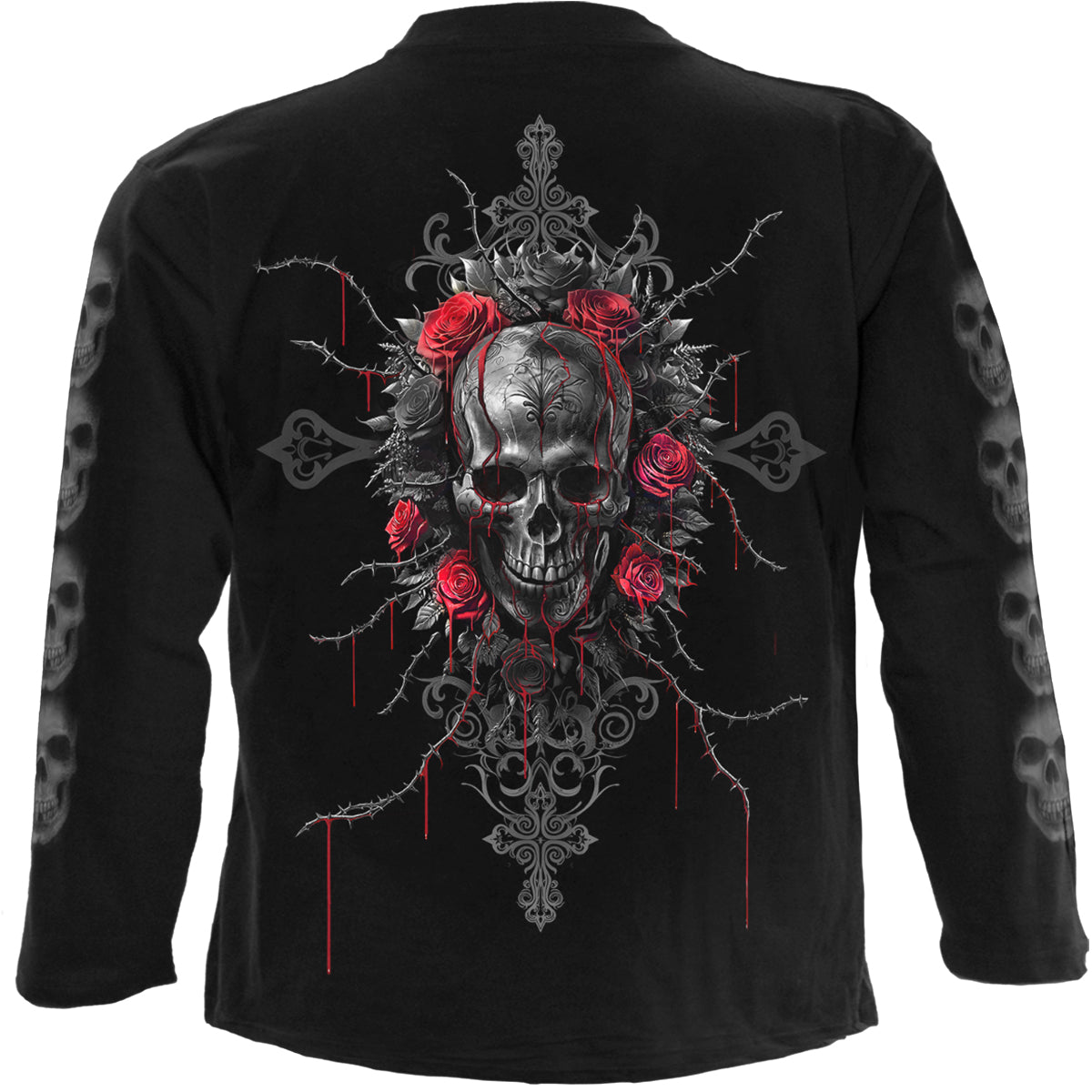 Love Is Dead gothic Longsleeve T-Shirt in Black by Spiral Clothing 