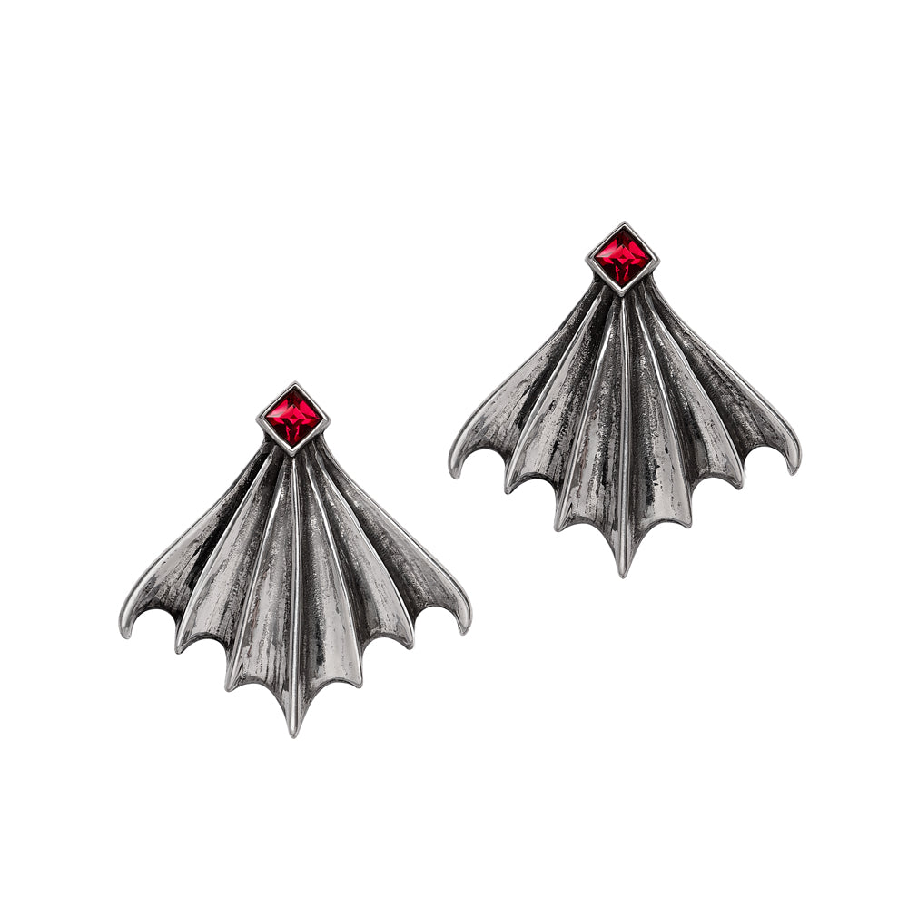 Alchemy Gothic Nighttime Pair of Earrings