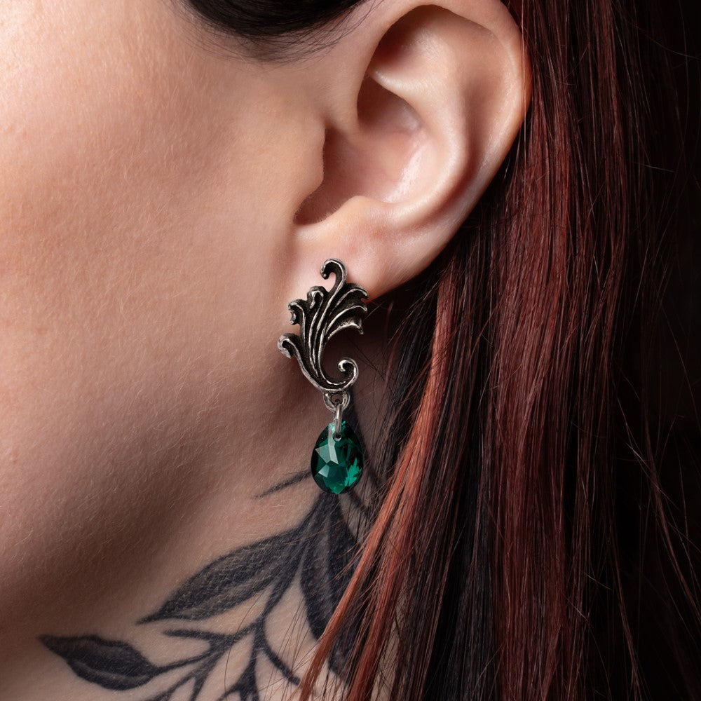 Alchemy Gothic Churchyard Pair of Earrings