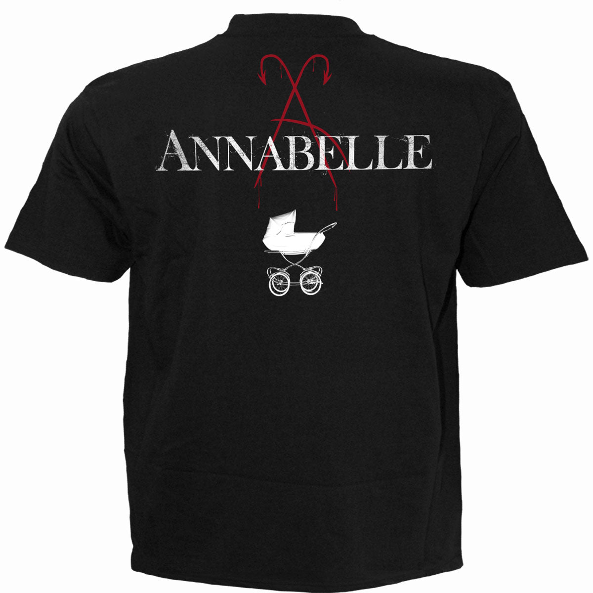 Annabelle - Found You gothic T-Shirt in Black by Spiral Clothing 