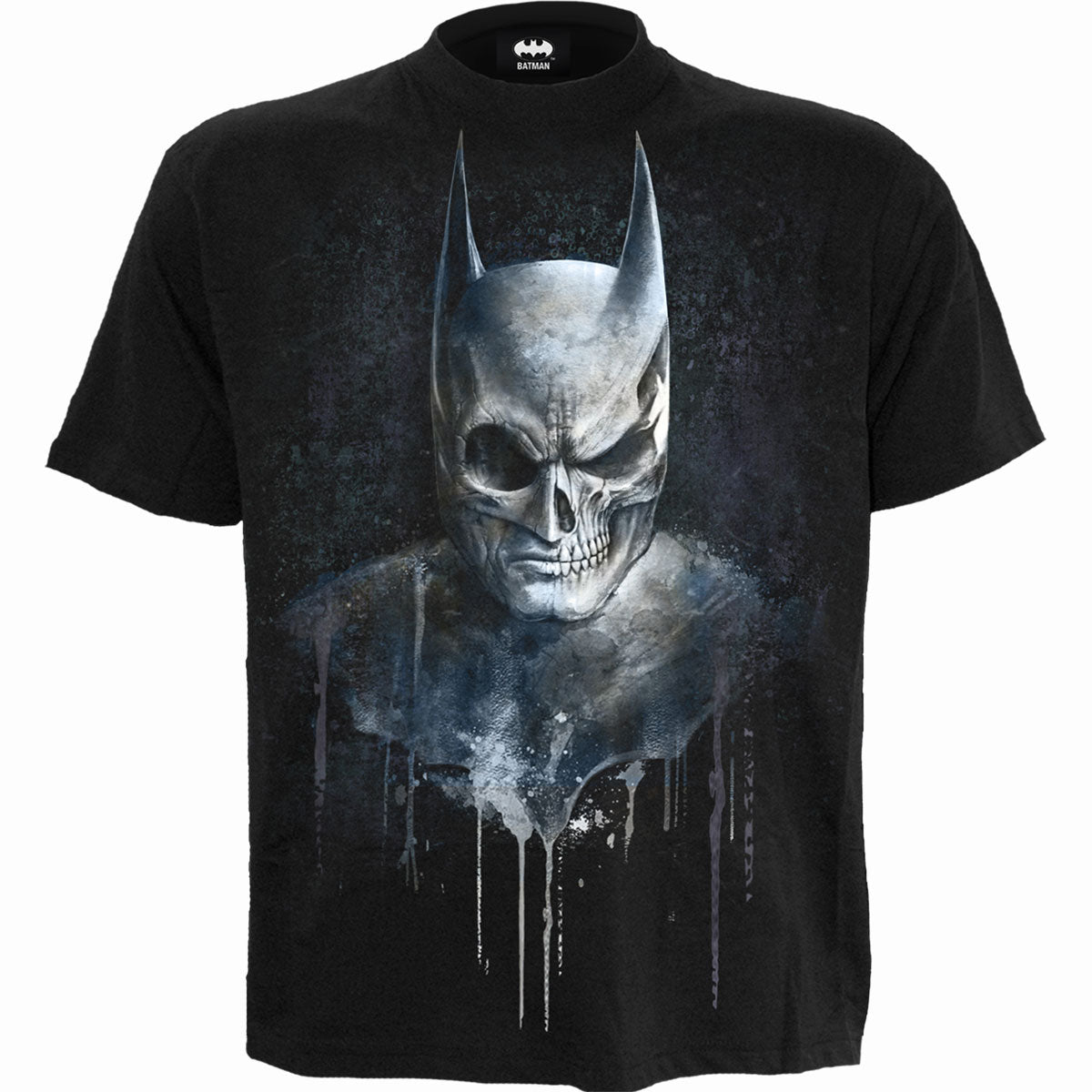 Batman - Nocturnal gothic Men's T-Shirt in Black by Spiral Clothing - Front view