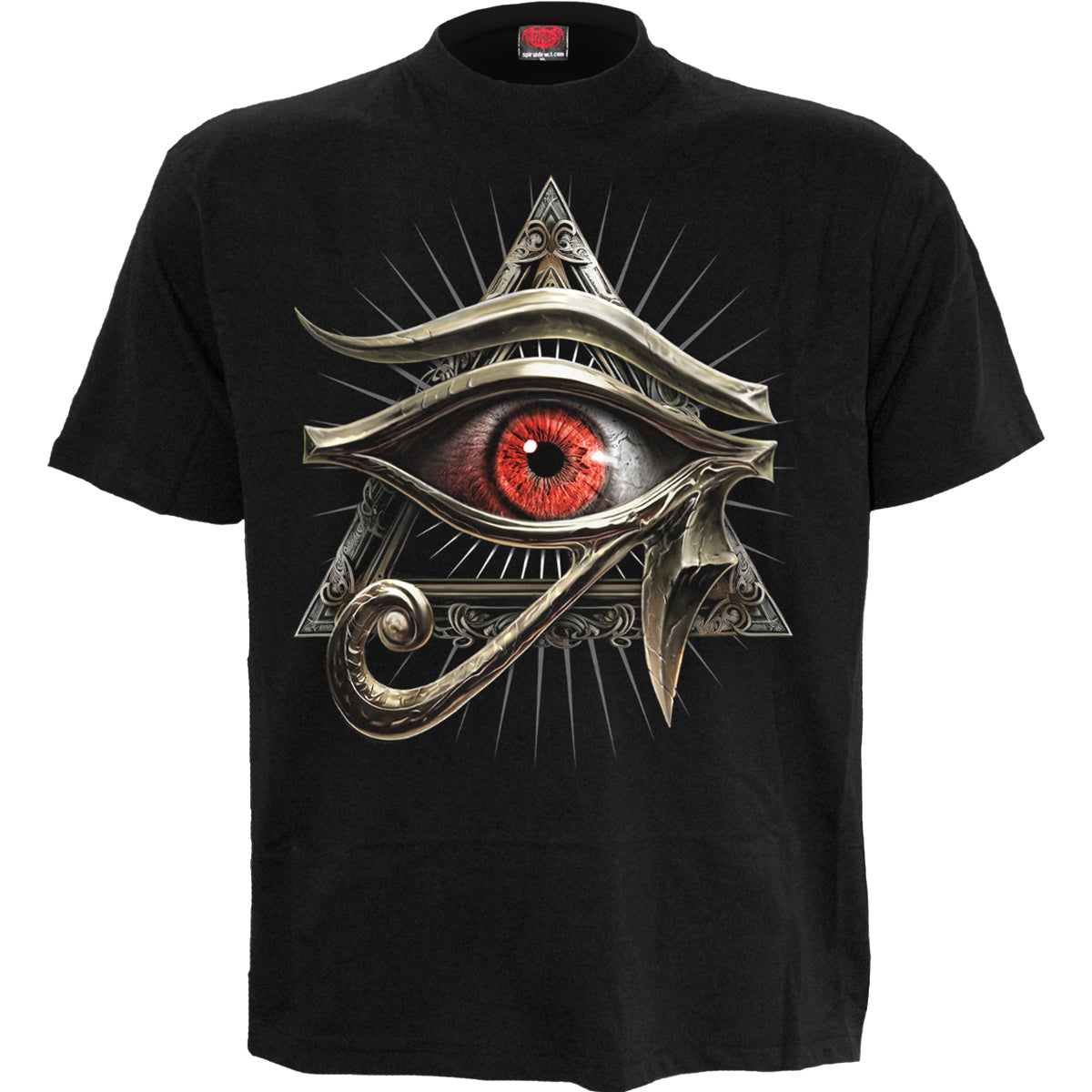 Evil Eye gothic T-Shirt in Black by Spiral Clothing 