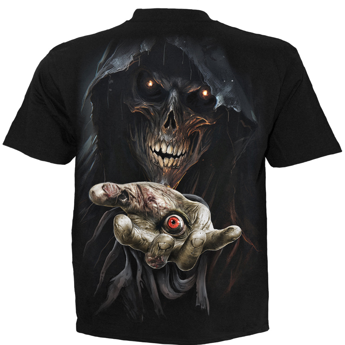 Evil Eye gothic T-Shirt in Black by Spiral Clothing 