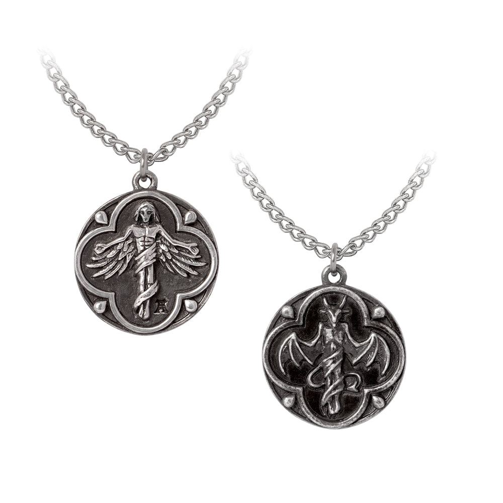 Alchemy Gothic St. Levantius Talisman Single Pendant (P1013) - Gothic Spirit