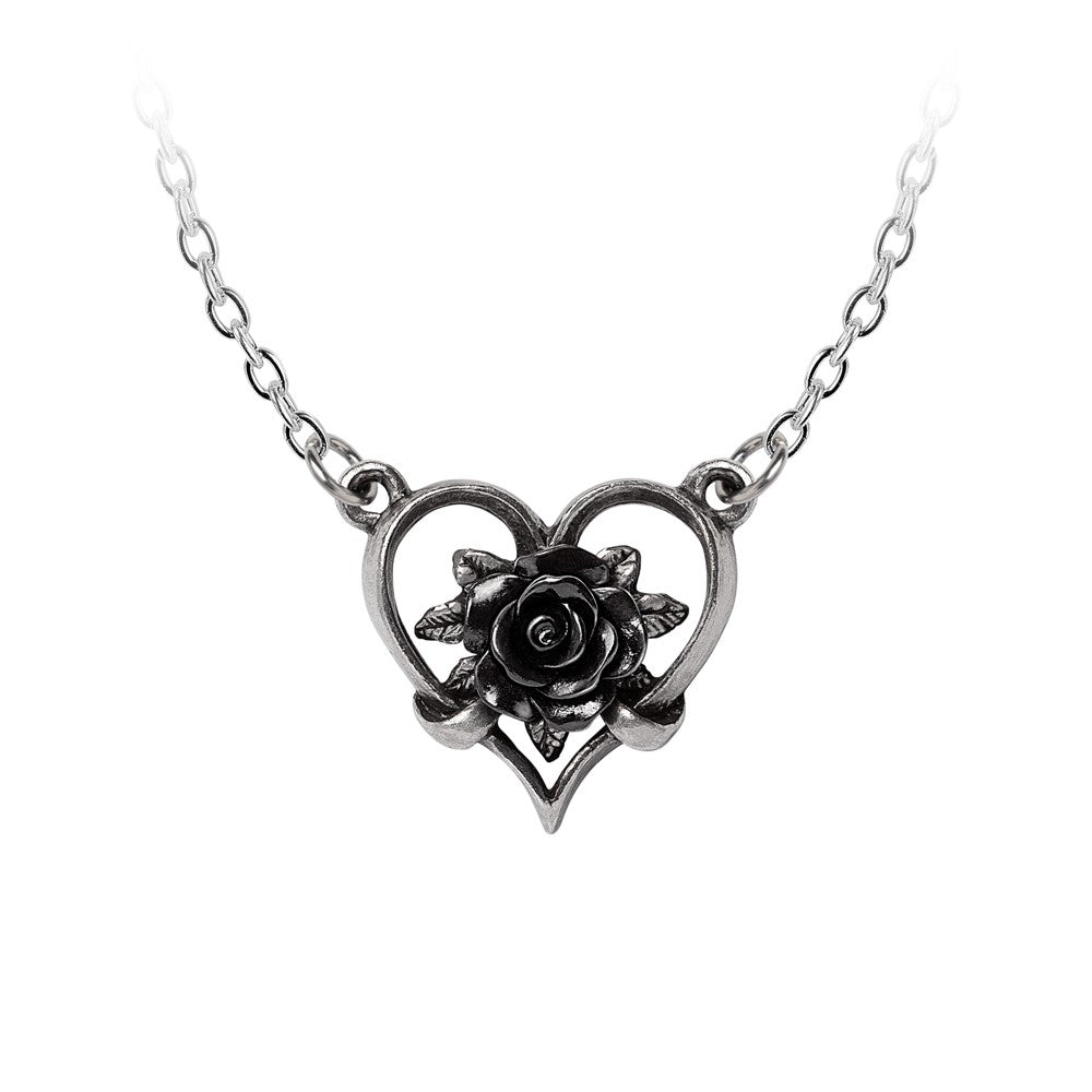 Alchemy Gothic Heart of Blackness Pendant