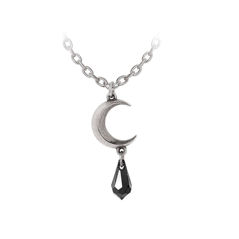 Alchemy Gothic Tears of the Moon - Black Pendant