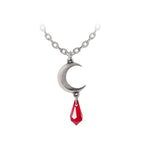 Alchemy Gothic Tears of the Moon - Red Pendant