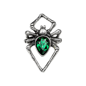 Alchemy Gothic Emerald Venom Ring