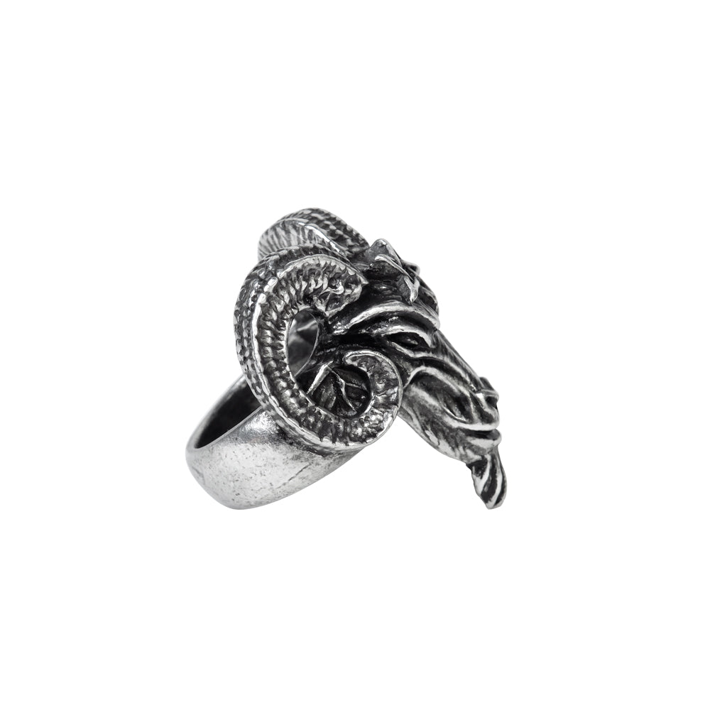 Alchemy Gothic Baphomet Ring