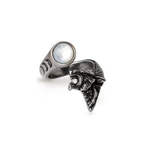 Alchemy Gothic Howl at the Moon Ring