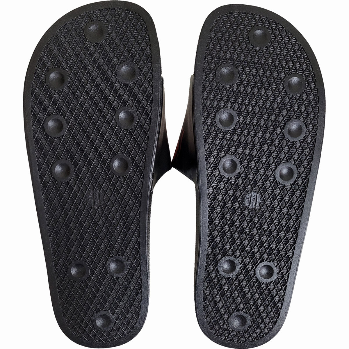 Game Over gothic Slides - Athletic Sandals in Black by Spiral Clothing 