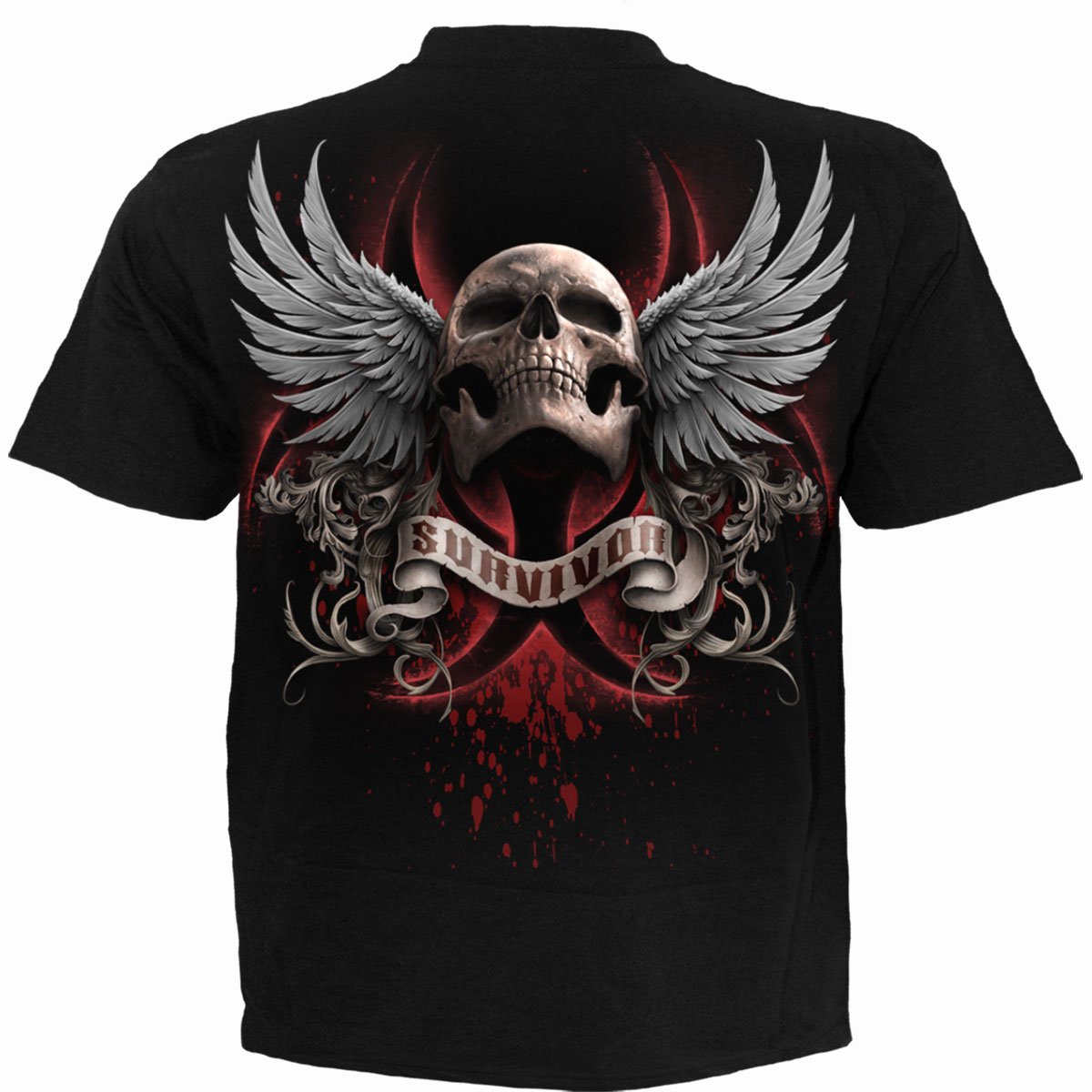 Lockdown 2020 gothic T-Shirt in Black by Spiral Clothing 
