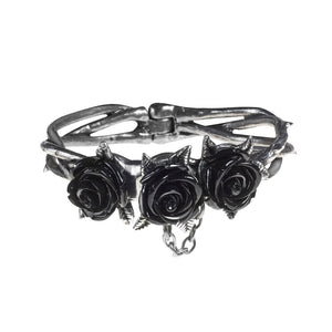 Alchemy Gothic Wild Black Rose Bracelet– Gothic Spirit