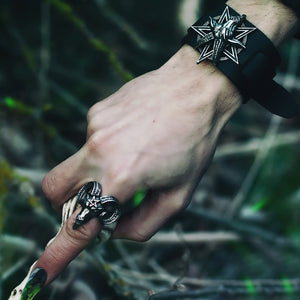 Alchemy Gothic Baphomet Bracelet from Gothic Spirit