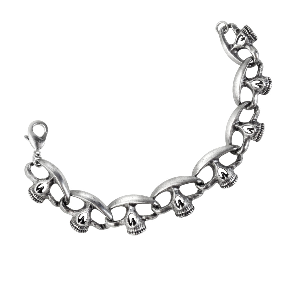 Alchemy Gothic Headcount Chain Bracelet