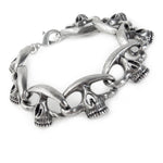 Alchemy Gothic Headcount Chain Bracelet