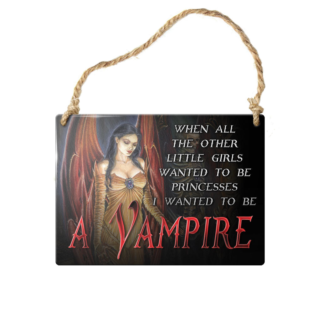 Alchemy Gothic When all the other little girls... Metal Sign