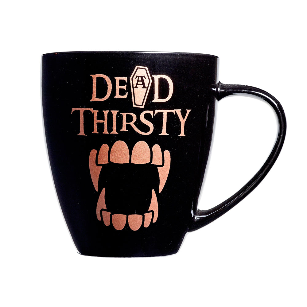 Alchemy Gothic Dead Thirsty Ceramic Mug from Gothic Spirit