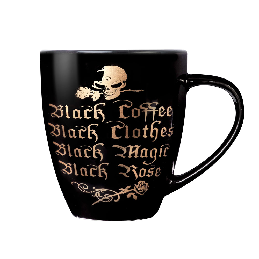 Alchemy Gothic Black Coffee, Black Clothes... Ceramic Mug