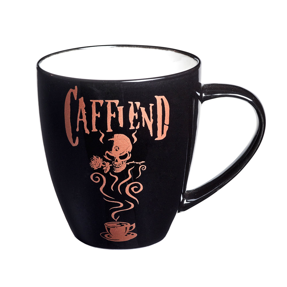 Alchemy Gothic Caffiend Ceramic Mug from Gothic Spirit