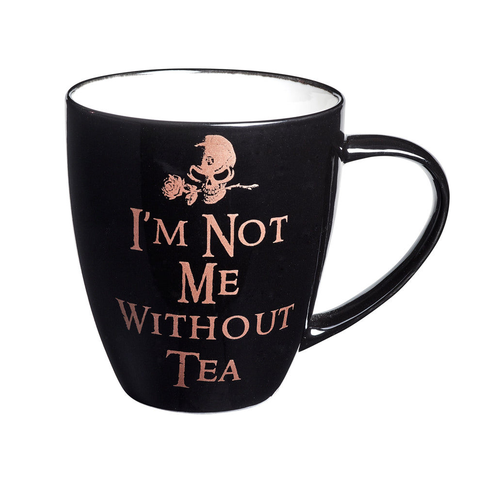 Alchemy Gothic Not Me Without Tea Ceramic Mug from Gothic Spirit