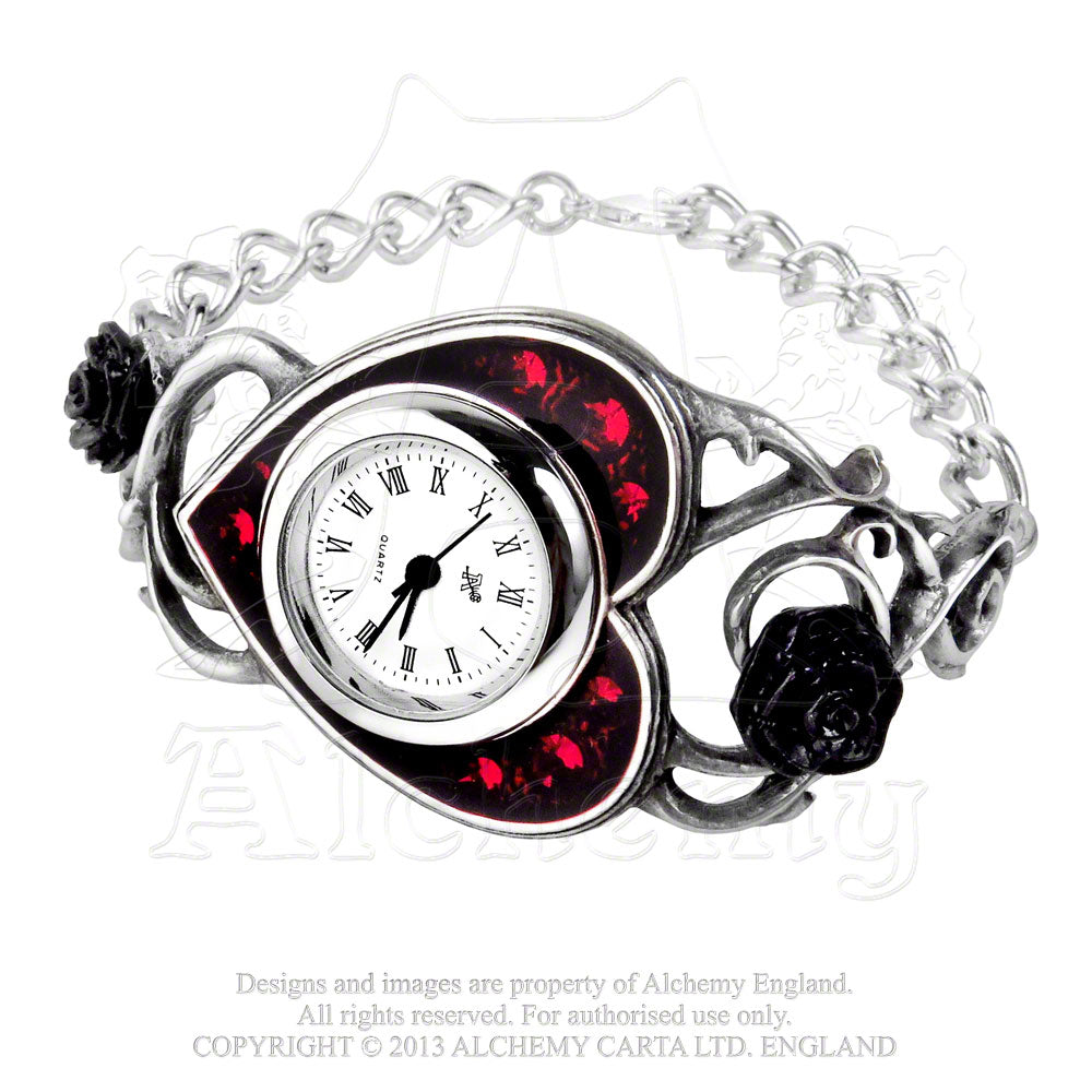 Alchemy Gothic Bed Of Blood Roses Watch from Gothic Spirit