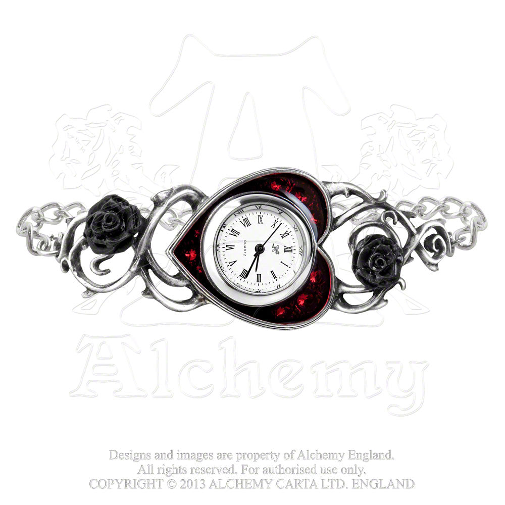 Alchemy Gothic Bed Of Blood Roses Watch from Gothic Spirit