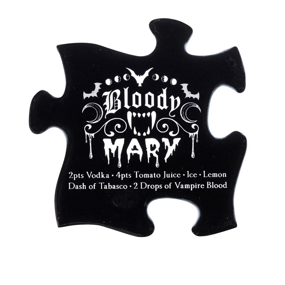 Alchemy Gothic Gothic Cocktail Jigsaw Coaster from Gothic Spirit