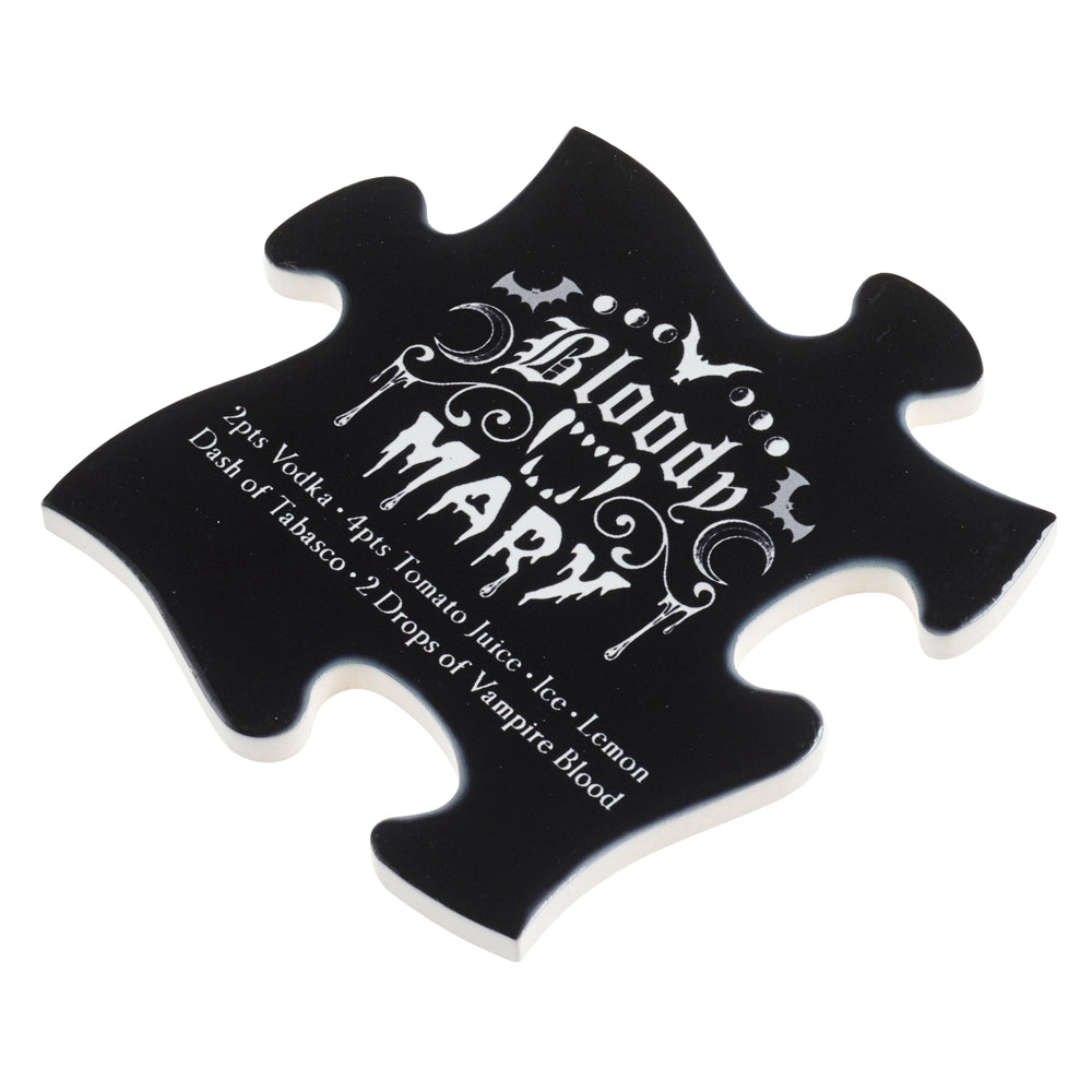 Alchemy Gothic Gothic Cocktail Jigsaw Coaster from Gothic Spirit
