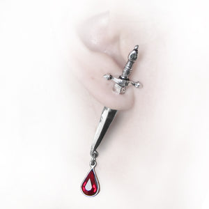 Alchemy Gothic Cesare's Veto Single Earring