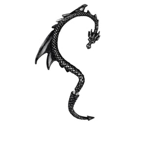 Alchemy Gothic Black Dragon's Lure Ear Wrap