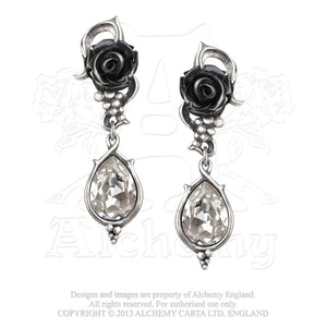 Alchemy Gothic Bacchanal Rose Pair of Earrings from Gothic Spirit