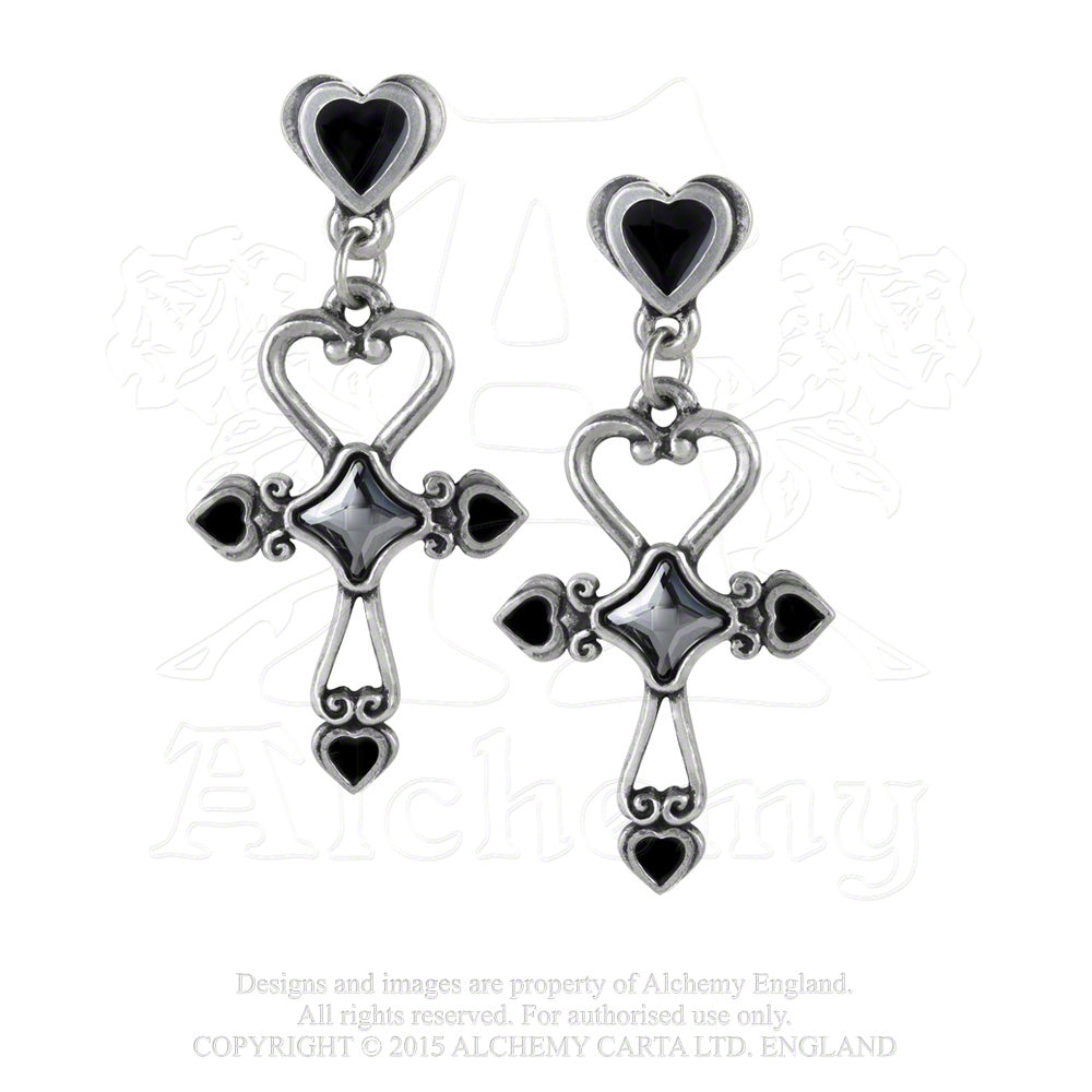 Alchemy Gothic Amourankh Pair of Earrings from Gothic Spirit