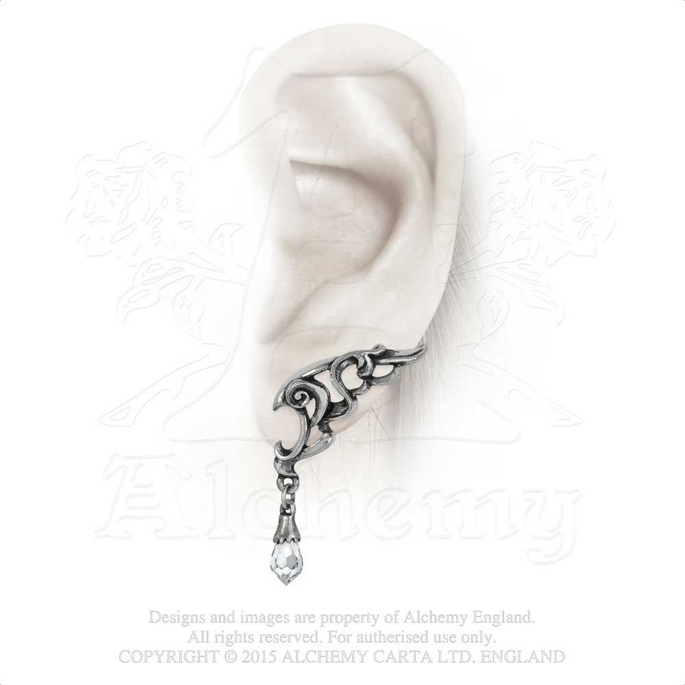 Alchemy Gothic Wings of Eternity Pair of Earrings from Gothic Spirit