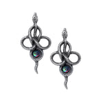 Alchemy Gothic Tercia Serpent Pair of Earrings from Gothic Spirit