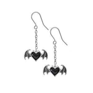 Alchemy Gothic Blacksoul Droppers Pair of Earrings from Gothic Spirit