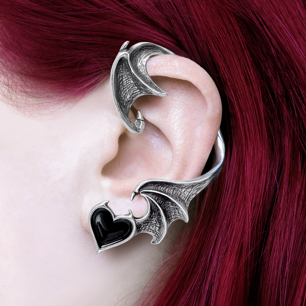 Alchemy Gothic Blacksoul Earwrap Ear Wrap from Gothic Spirit