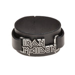 Alchemy Rocks Iron Maiden: logo Leather Wriststrap