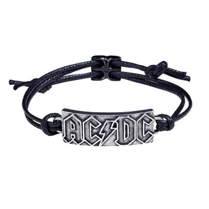 Alchemy Rocks AC/DC: Lightning Logo Bracelet from Gothic Spirit