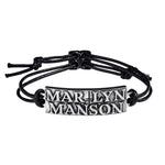 Alchemy Rocks Marylin Manson: Logo Bracelet from Gothic Spirit