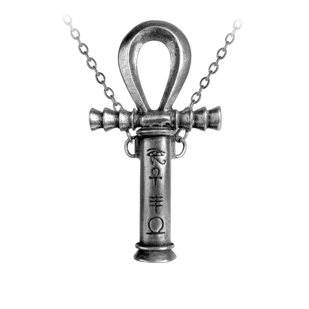 Alchemy Gothic Ankh Of The Dead Pendant