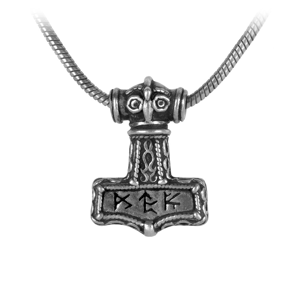 Alchemy Gothic Bindrune Hammer Pendant